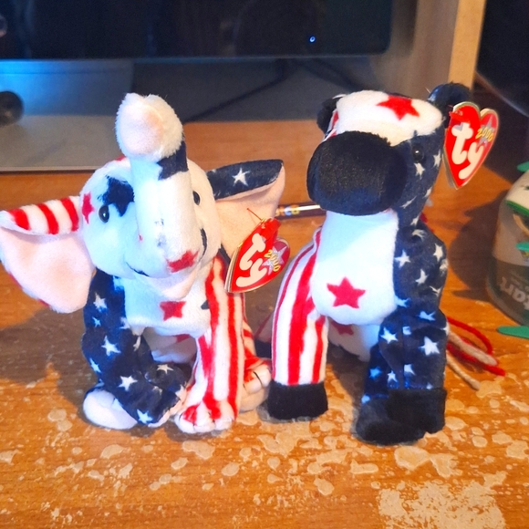 Ty Other - Lefty and righty 2000 collectable ty babies